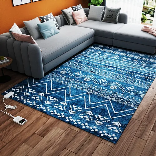 Electric Carpet, Heated Floor Mat, Instant Warmth Waterproof Electric Heating Pad, Home Heated Foot Warmers, Portable Electric Heating Area Rug