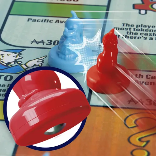 Miniatura 5 de Monopoly Knockout - Juego de mesa 2-8 jugadores Promedio de 20 minutos Juegos de mesa rápidos para familias, niños, adolescentes y adultos A