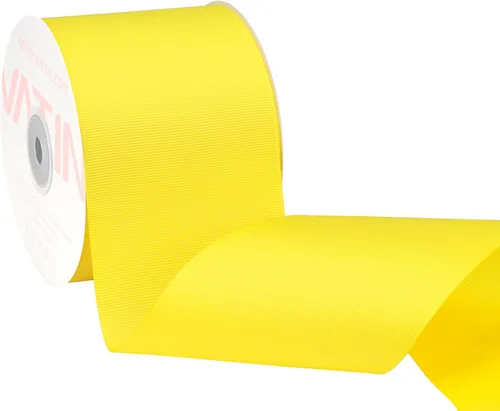 Miniatura 231 de Vatin - Rollo de cinta de grogrén, rollos de 25-50 yardas, perfecto para decoración de bodas, coronas, baby showers, envolturas de paquete de regalo