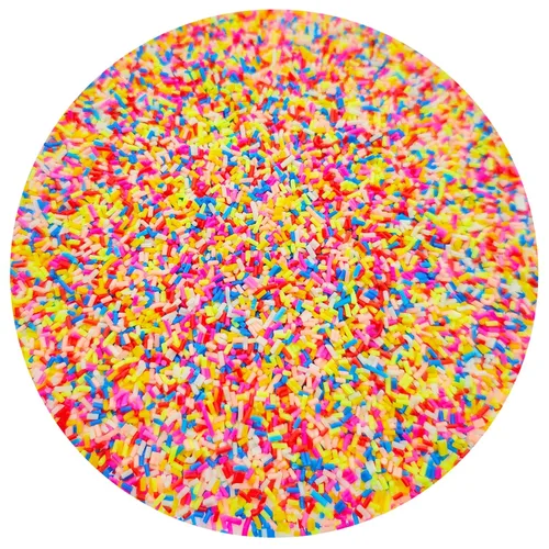 Miniatura 9 de Mulutoo Gránulos falsos de resina de 3.53 oz, chispas de caramelo falso, chispas de arcilla, chispas de polímero, rodajas de arcilla polimérica