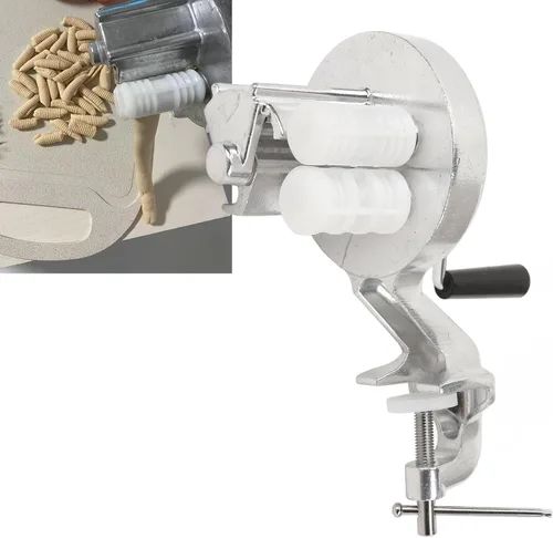 Miniatura 6 de Cavatelli - Máquina para hacer pasta de ñoquis con manivela, máquina para hacer pasta casera, macarrones para ñoquis, conchas marinas, herramienta