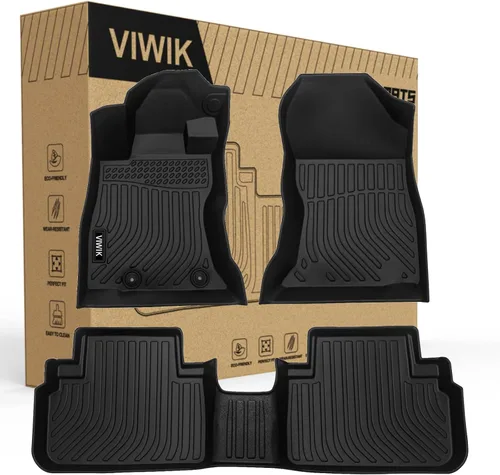 Miniatura 20 de VIWIK Alfombrillas de Piso para Kia Sorento de 7 asientos 2016-2020 S/L/LX/EX/SX/SX Limited, Alfombrillas de Coche Automotrices 3D Antideslizantes