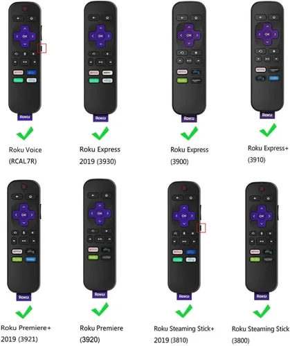 Miniatura 2 de CaseBot Funda para Roku Voice Remote RCA1R/RCAL7R, Express HD/4K+, Ultra LT Enhanced Voice, Express 3930, Premiere+ 3921, Streaming Stick+ Remote