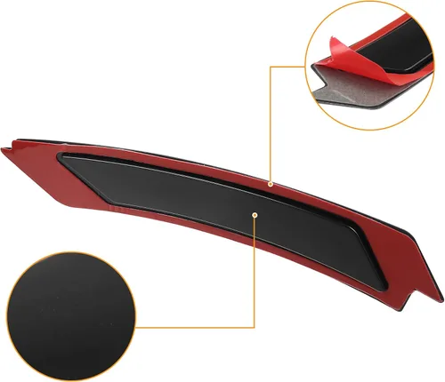Miniatura 5 de X AUTOHAUX Par de marcador lateral del reflector del parachoques delantero 63147205398 63147205397 para BMW Serie 3 E90 E91 LCI 2009-2011 Reemplazar