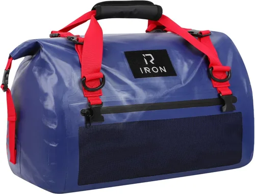 Miniatura 11 de IRON JIA'S Bolsa Seca para Motocicleta – Bolsa de Lona Impermeable y Bolsa Trasera de Equipaje, Bolsas de Sillín con Cierre Superior Enrollable