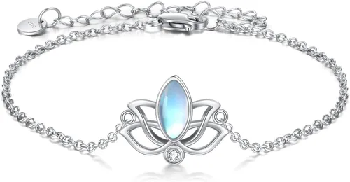 YFN Sterling Silver Bracelet for Women Adjustable Bracelet Jewelry Gifts for Women Girls