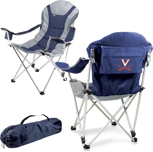 Miniatura 12 de Picnic TIME NCAA Arkansas Razorbacks Reclining Camp Chair - Beach Chair for Adults - Sports Chair with Carry Bag