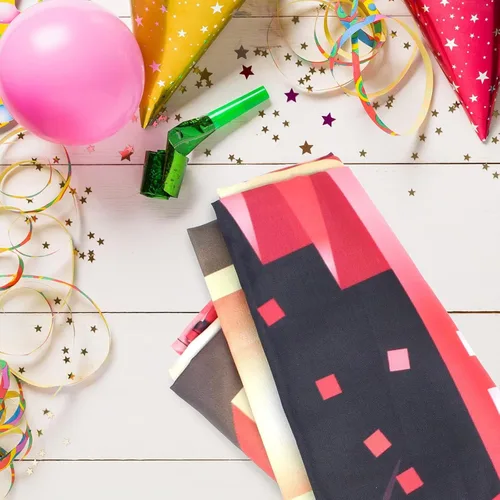 Miniatura 4 de Cartel de feliz cumpleaños 10 años, fondo rojo y negro, decoraciones de cumpleaños para niñas y niños de 10 años, artículos de fotografía
