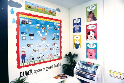 Miniatura 3 de Creative Teaching Press Amigos de la granja Bienvenidos Bannner (10239)
