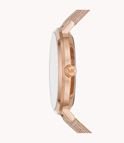 Miniatura 3 de Michael Kors Reloj Jayne MK7130 de aleación de oro rosa de tres manos para mujer Rosado Movimiento de cuarzo