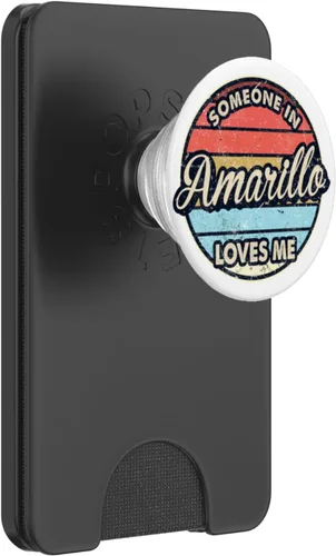 Miniatura 8 de Someone In Amarillo Loves Me City US USA PopSockets Adhesive PopGrip