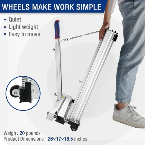 Miniatura 6 de WORKPRO Cortador de piso laminado de 13 pulgadas, cortador de piso de vinilo para laminado, pisos multicapa, parquet, paneles de pared