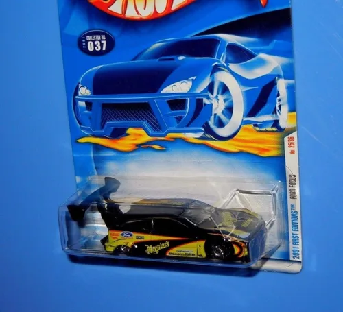 Miniatura 3 de Qiyun Hot Wheels 2001 Primeras ediciones Ford Focus Collector 037