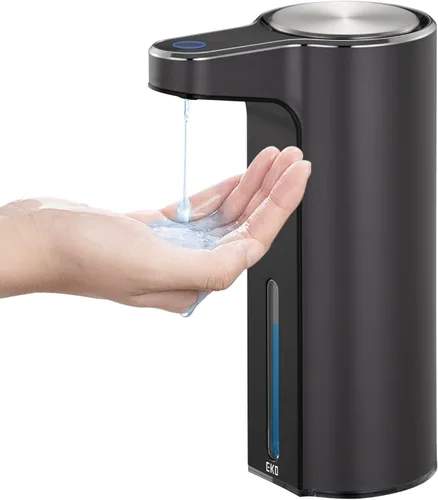 Miniatura 16 de EKO Aroma - Dispensador automático de jabón líquido de 9 onzas líquidas, recargable y resistente al agua para cocina y baño, con control de volumen