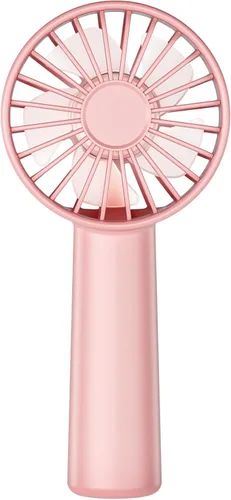 Miniatura 8 de KIDEE Mini ventilador portátil, pequeño ventilador de mano con 3 velocidades, ventiladores de mano personales recargables por USB, funciona