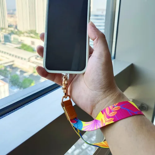 Miniatura 6 de Cordón para teléfono celular, correa cruzada para teléfono, correa de muñeca, cordones para llaves, correas de hombro ajustables universales