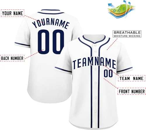 Miniatura 73 de Camisetas deportivas de jersey de béisbol personalizadas, nombre del equipo, número de logotipo, regalo para fanáticos adultos y jóvenes