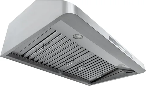 Miniatura 2 de PROLINE - Campana extractora para debajo del gabinete de 30 pulgadas, con canalización, 900 CFM, acero inoxidable, luces LED, motor soplador ultra