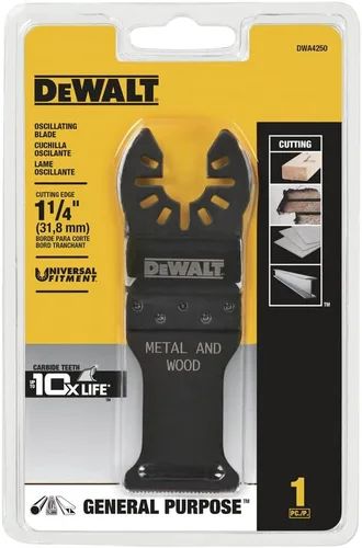 Miniatura 3 de DEWALT Hoja oscilante de carburo DWA4250, 1-3/8