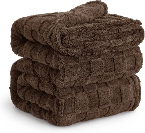 Miniatura 31 de Bedsure GentleSoft - Manta verde salvia para sofá, manta de forro polar a cuadros, regalos de Navidad para mujeres, hombres y niñas, bonita manta
