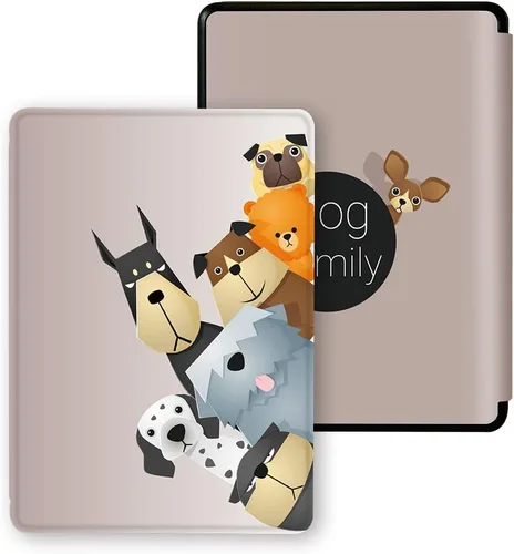 Miniatura 12 de Funda para Kindle Paperwhite5 de 6.8" 2021 con correa de mano - Funda de cuero para Kindle Paperwhite de 11ª generación (pintura abstracta)