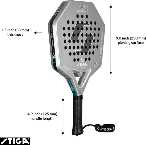 Miniatura 2 de STIGA Pala de pádel Cybershape