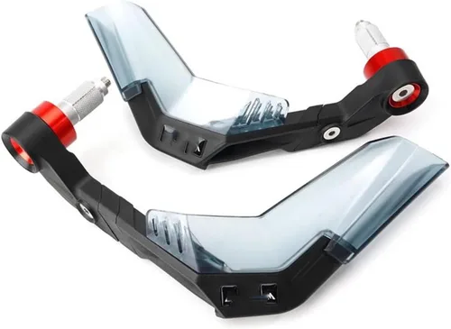 Miniatura 8 de Para Kawasaki Z900 Z900RS Z1000 /SX Z750 Z400 ER6N ER6F Guardamanos Protector de mano Protector de parabrisas Protector de motocicleta