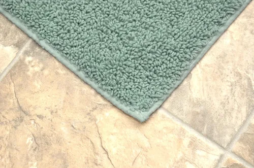 Miniatura 3 de Garland Rug Queen Cotton Sea Foam de 22 x 60 pulgadas ultra suave, afelpada, altamente absorbente, lavable a máquina, toalla de suelo para ducha