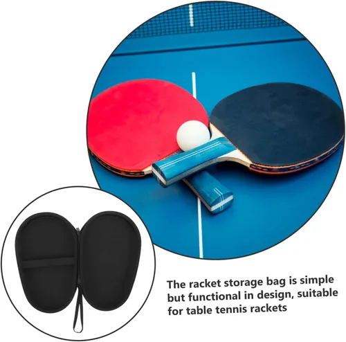 Miniatura 7 de BESPORTBLE The Tote Bag Organizador Raqueta de tenis de mesa Bolsa de paddle Bolsa de murciélago Bolsa portátil Raqueta Paddle Case Pingpong Funda