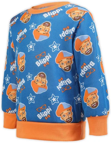 Miniatura 4 de Blippi Conjunto de camisa y pantalones de manga larga para niños pequeños y niños pequeños