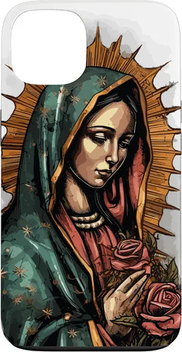 Miniatura 7 de Funda para iPhone 12 Pro Max Virgen De Guadalupe Católica Virgen De Guadalupe
