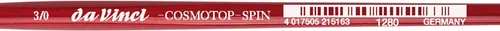 Miniatura 334 de da Vinci Watercolor Series 5580 CosmoTop Spin Pincel de Pintura, Redondo Sintético con Mango Rojo
