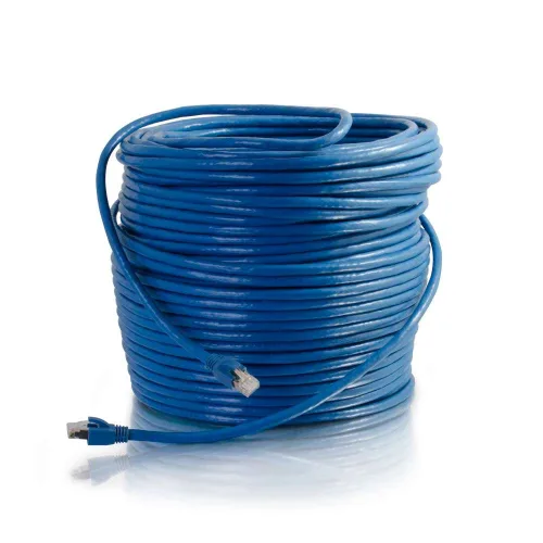 Miniatura 103 de C2G/Cables to Go 27872 Cable de red Ethernet cruzado Cat6 sin blindaje (UTP) sin enganche, amarillo (2,13 metros/7 pies)