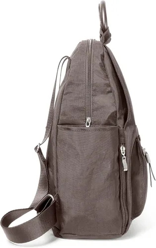 Miniatura 22 de Baggallini Mochila todo el día para mujer con pulsera de teléfono RFID, Negro, talla única