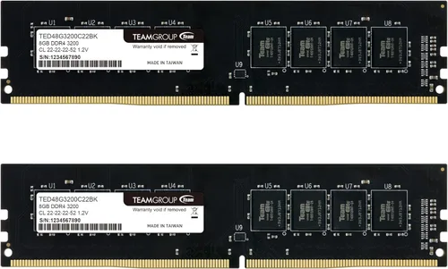 Miniatura 10 de TEAMGROUP Elite DDR4 32GB Kit (2 x 16GB) 2666MHz (PC4-21300) CL19 UDIMM 288 Pin Memoria de escritorio - TED432G2666C19DC01