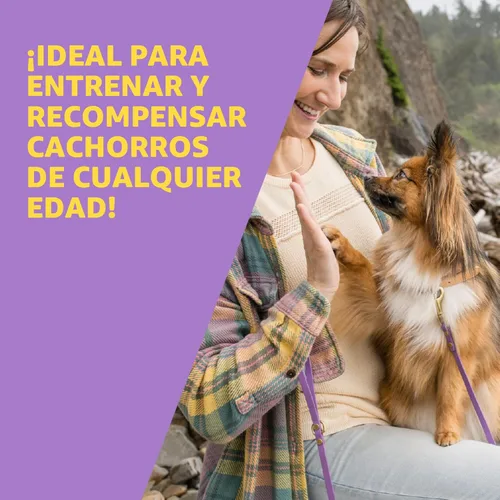 Miniatura 2 de Wellness Golosinas para cachorros, naturales, golosinas de entrenamiento, sin granos, cordero suave y salmón (bolsa de 8 onzas)
