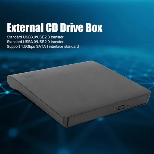 Miniatura 7 de Zopsc-1 Tipo C USB Unidad de DVD externa Rewriter Burner Writer Unidad óptica Portátil Caja de unidad óptica para unidad SATA DVD RW