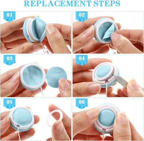 Miniatura 4 de Macaron - Juego de limpiador de teléfono: cepillo suave portátil y paño de microfibra lavable para teléfono celular, tabletas, lentes, bonito diseño