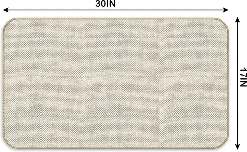 Miniatura 4 de Voatok Tapete decorativo rústico con diseño de paleta de lancha de lago, de bienvenida familiar, retro, de grano de madera, 17 x 30 pulgadas