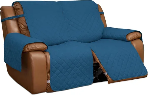 Miniatura 35 de Easy-Going Funda para Sillón Reclinable de Dos Plazas, Funda de Sofá Reversible para Sillón Reclinable Doble, Funda de Sofá Dividida para Cada