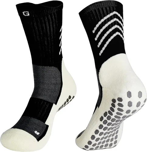 2.0 Calcetines atléticos antideslizantes para hombres y mujeres, calcetines de fútbol para yoga, correr..