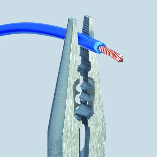 Miniatura 3 de Knipex 13 01 614 SBA, Alicates 4 en 1 para electricistas de 6 1/4 pulgadas