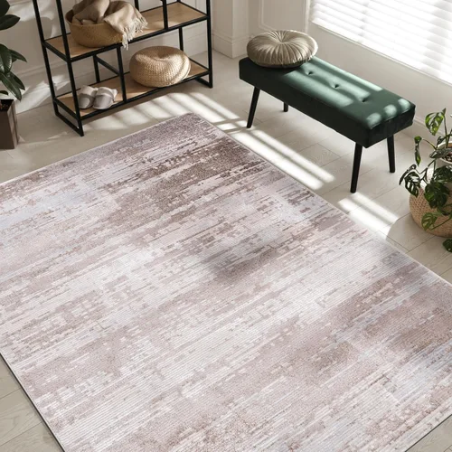 Miniatura 3 de CAMILSON Alfombras modernas de lujo para sala de estar, alfombra abstracta vintage de 5 x 7 pies, suave, resistente a las manchas, fácil limpieza