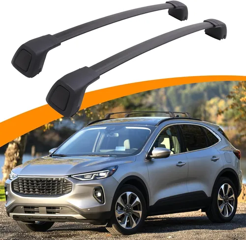 Miniatura 10 de Barras Transversales de Techo Actualizadas Compatibles con Volvo XC40 2018-2025, Barras Cruzadas Cerrables para Equipaje, Accesorios para Carga