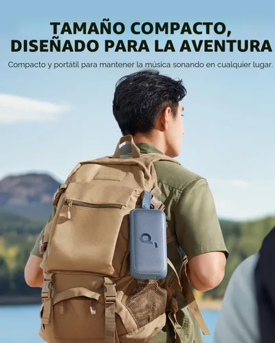 Miniatura 3 de Soundcore Motion 300 de Anker, altavoz Bluetooth, altavoz portátil inalámbrico de alta resolución, IPX7 impermeable, BassUp, Bluetooth 5.3, sonido