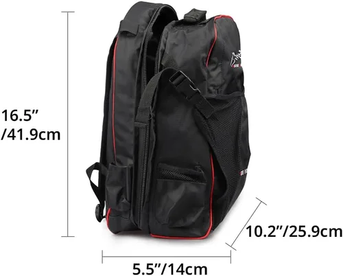 Miniatura 2 de Bolsa profesional para botas de equitación, bolsa de casco, mochila ecuestre unisex, bota inglesa para llevar todas las bolsas con compartimento