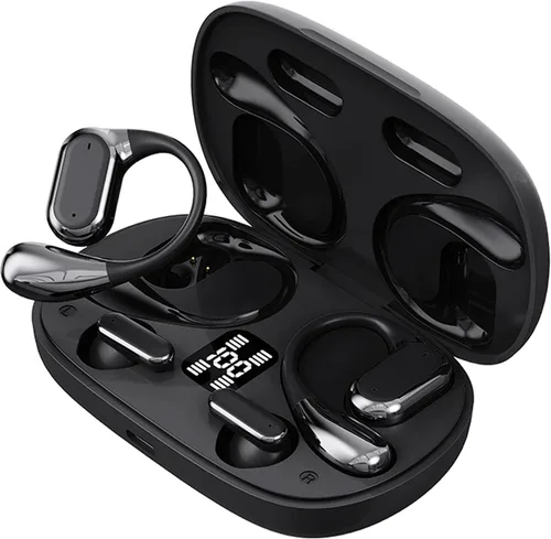Q&F Tech TWS - Auriculares inalámbricos Bluetooth que incluyen auriculares abiertos e intraurales, mini auriculares True Touch, llamadas de voz y