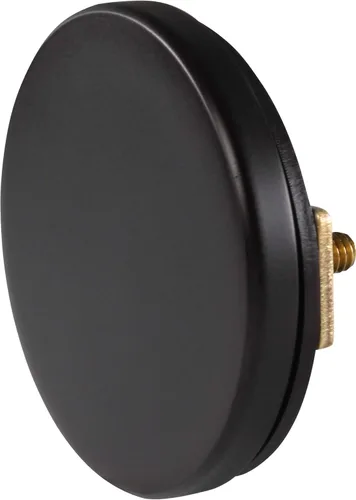 Miniatura 5 de Westbrass Twist & Close D94H-62 - Juego de molduras de bañera con placa frontal flotante de desbordamiento, negro mate, D94H-62 Mate negro