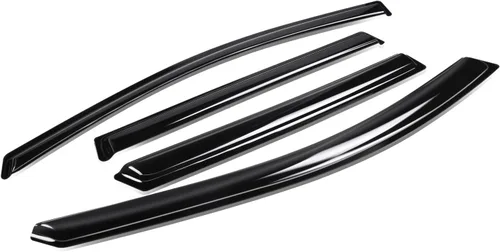 Miniatura 24 de Auto Dynasty 4 protectores de lluvia con cinta adhesiva para ventana compatibles con Honda Civic 1996-2000 de 4 puertas, protectores de lluvia