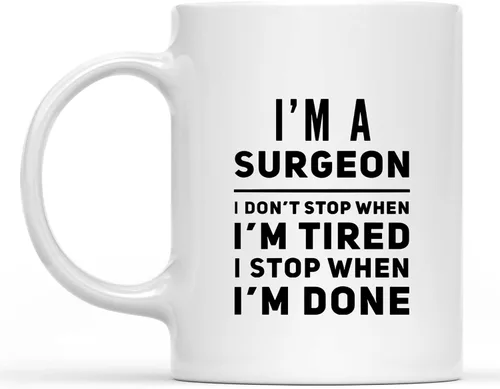 Miniatura 253 de Taza inspiradora y sarcasmo con texto en inglés "A Truly Great Doctor is Hard to Fond", regalos inspiradores y sarcasmo para hombres y mujeres